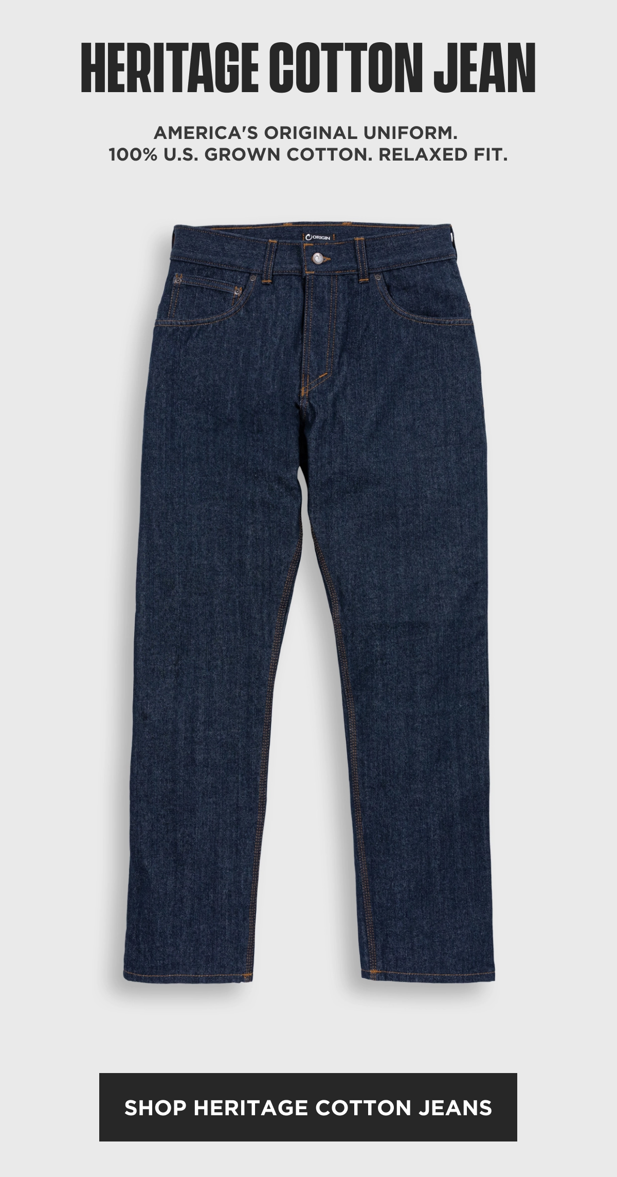Shop Heritage Cotton Jeans