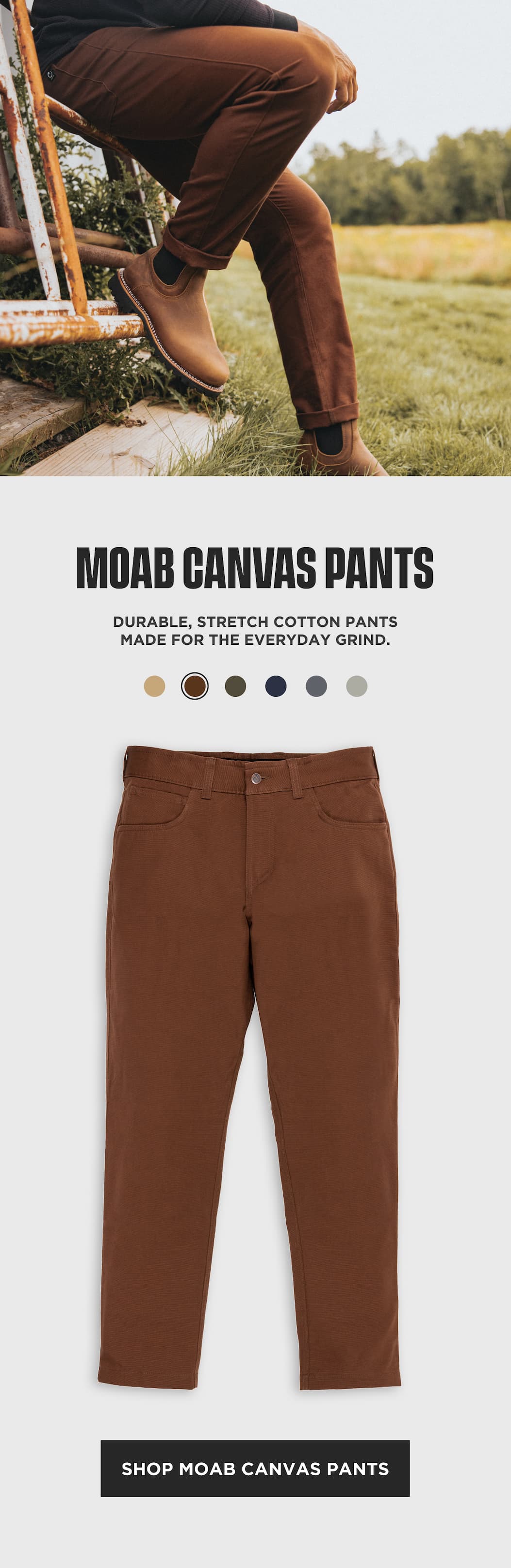 Shop MOAB Canvas Pants