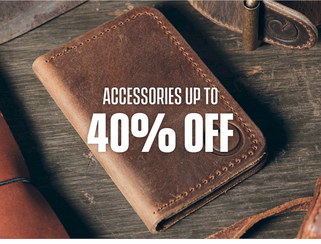 Accessories up to 40% Off