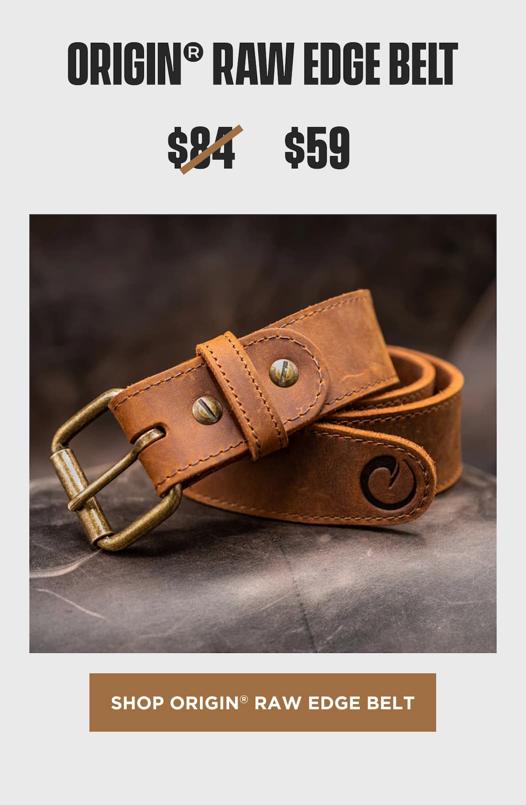 Shop Origin Raw Edge Belt