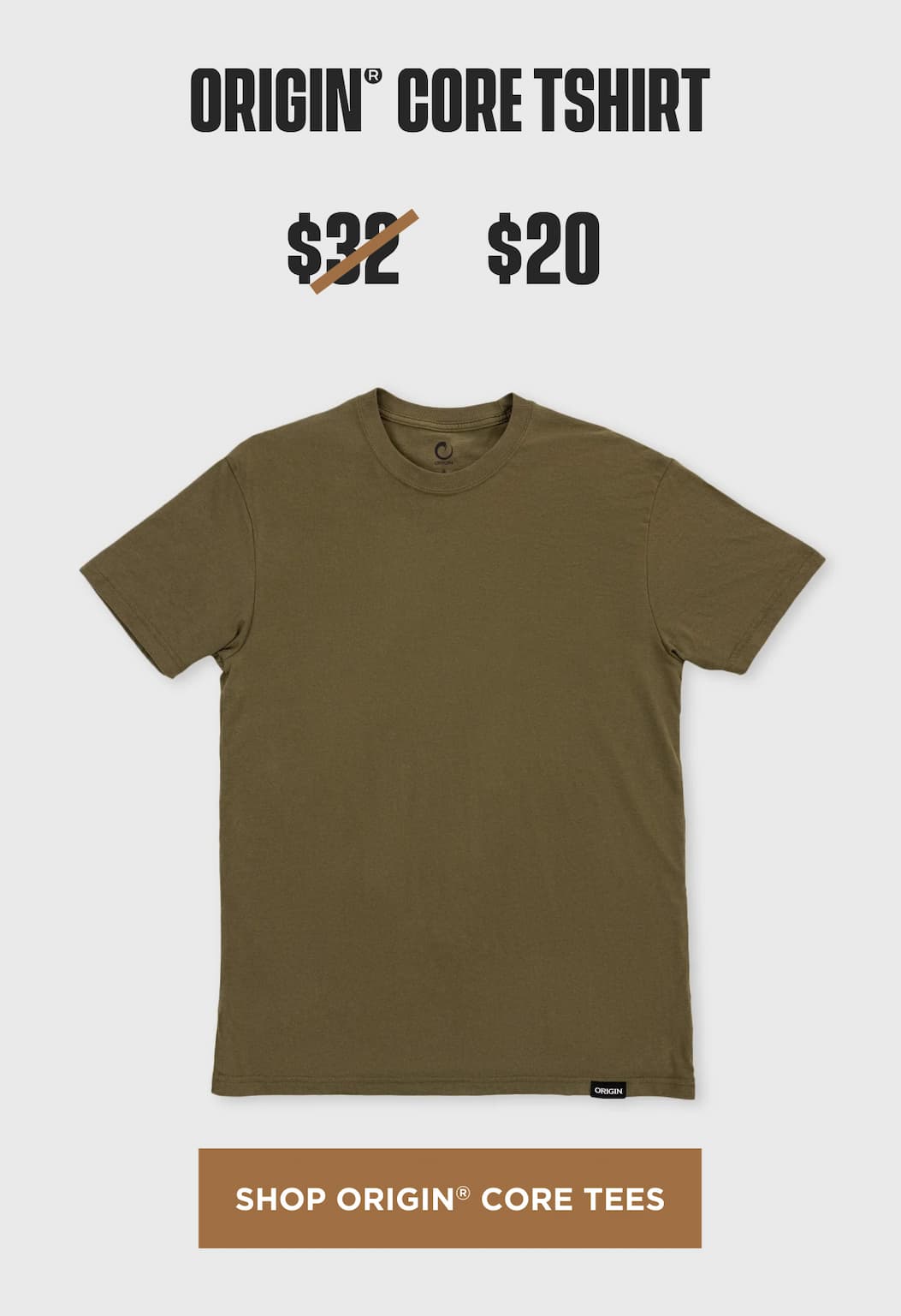 Shop Origin Core Tees