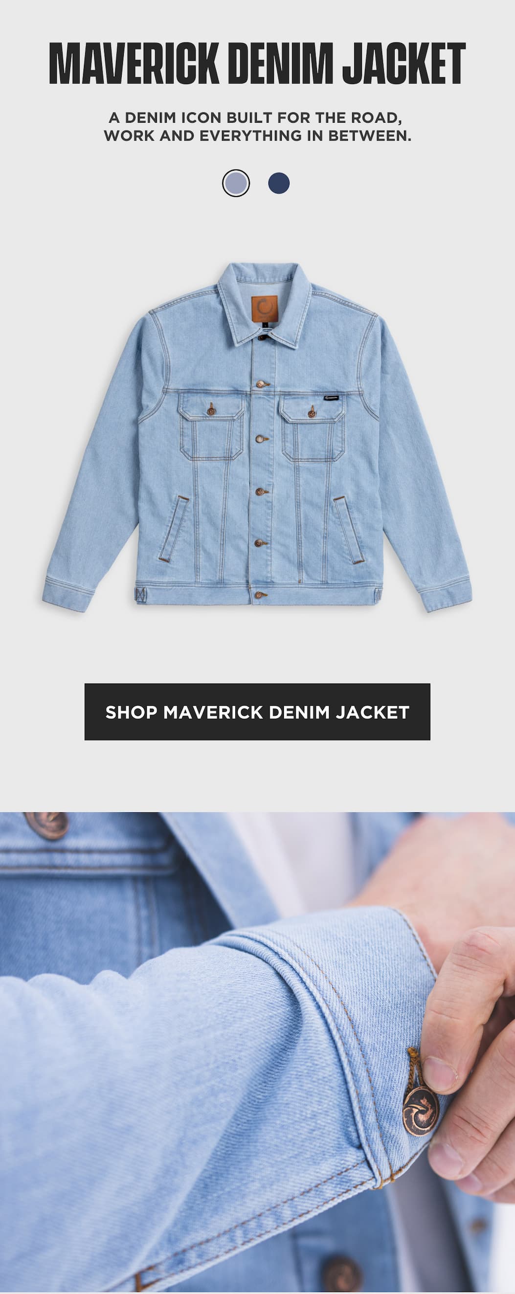 Shop Maverick Denim Jacket