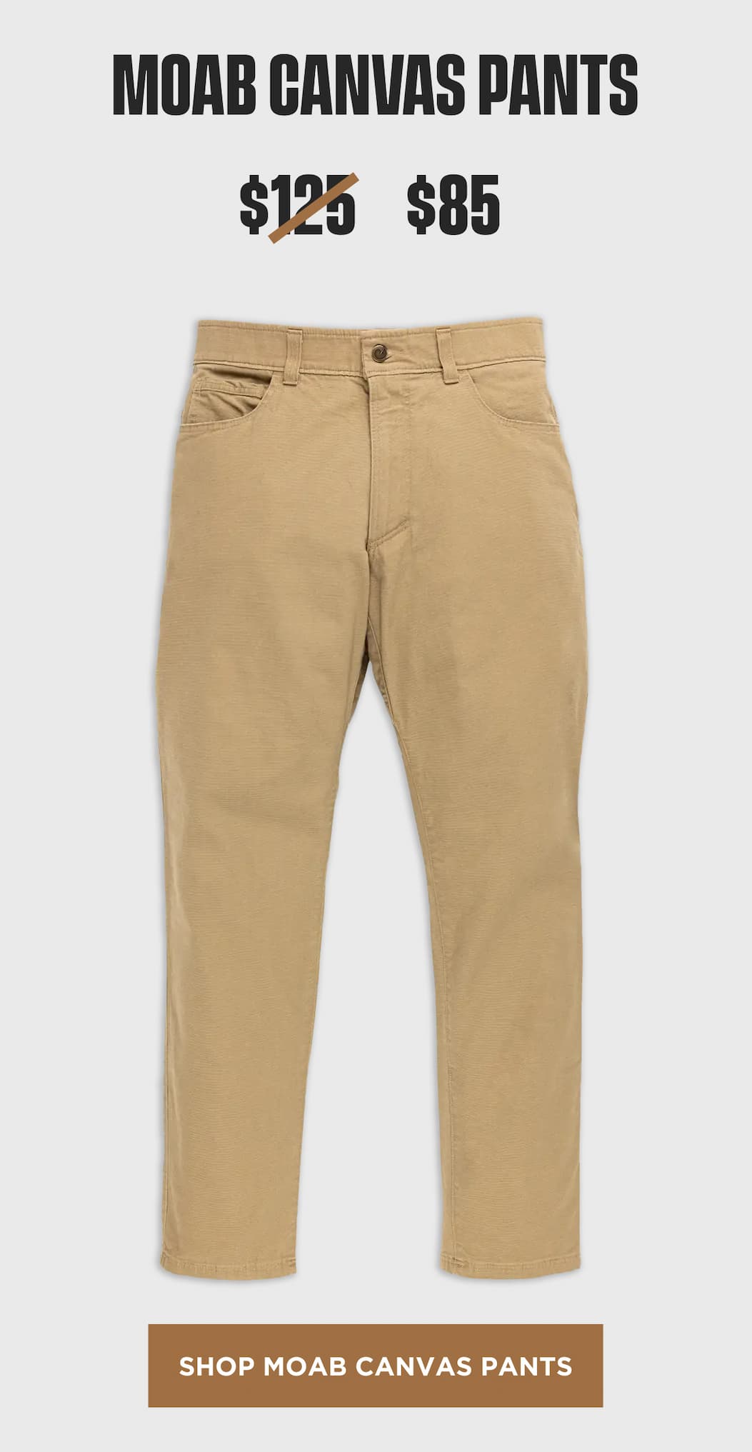 Shop MOAB Canvas Pants