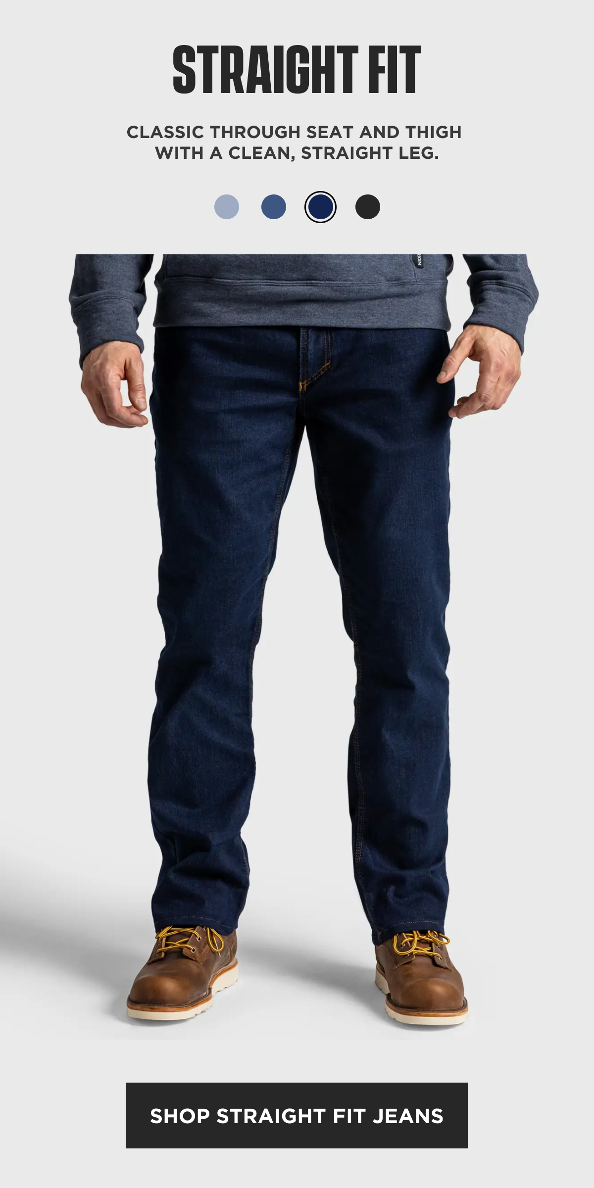 Shop Straight Fit Jeans