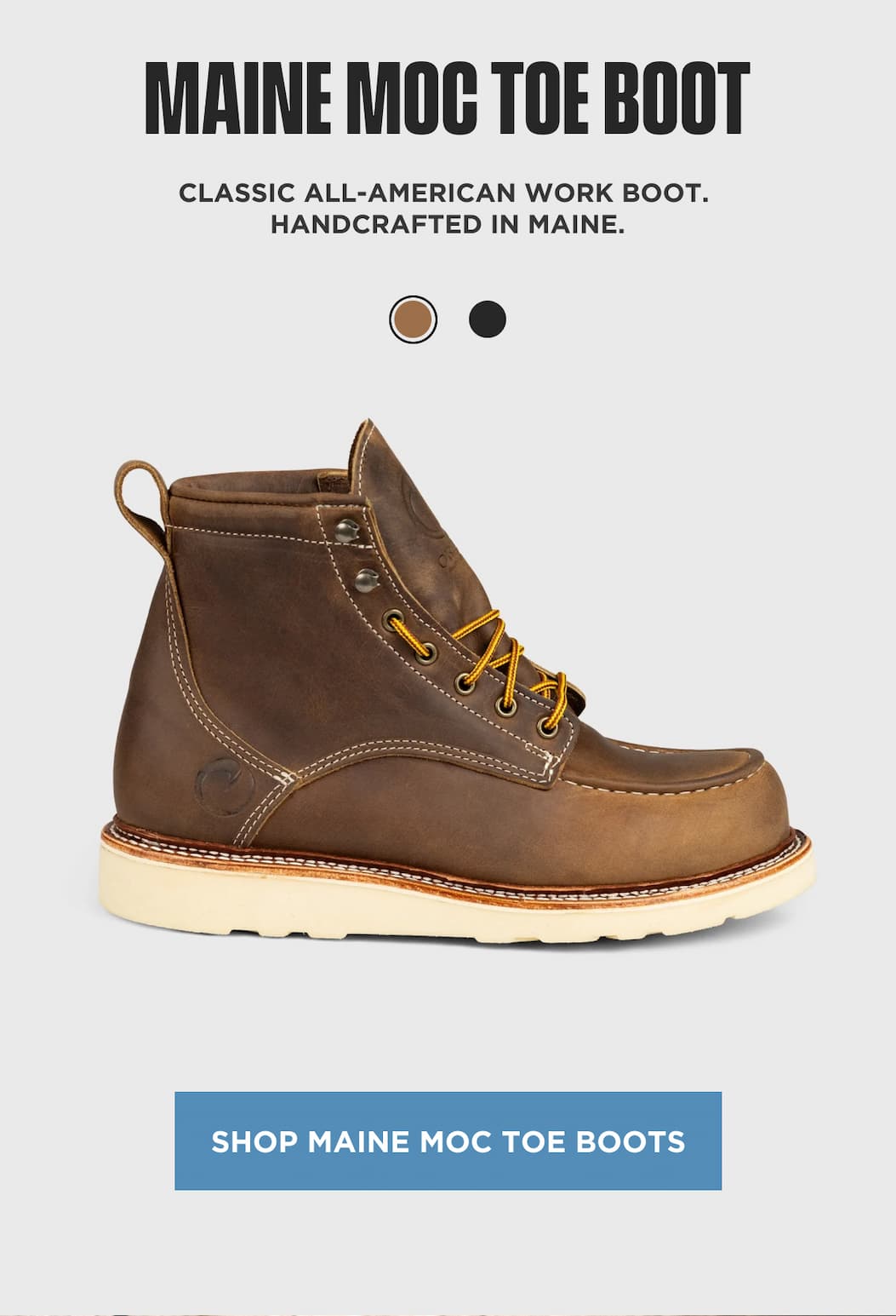 Shop Maine Moc Toe Boots
