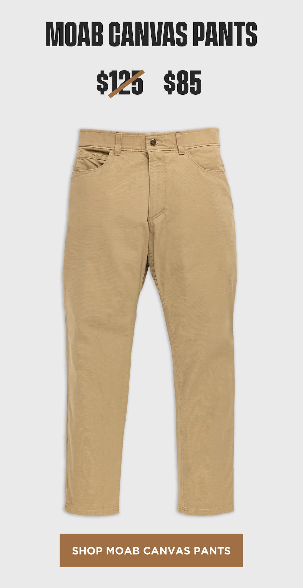 Shop MOAB Canvas Pants