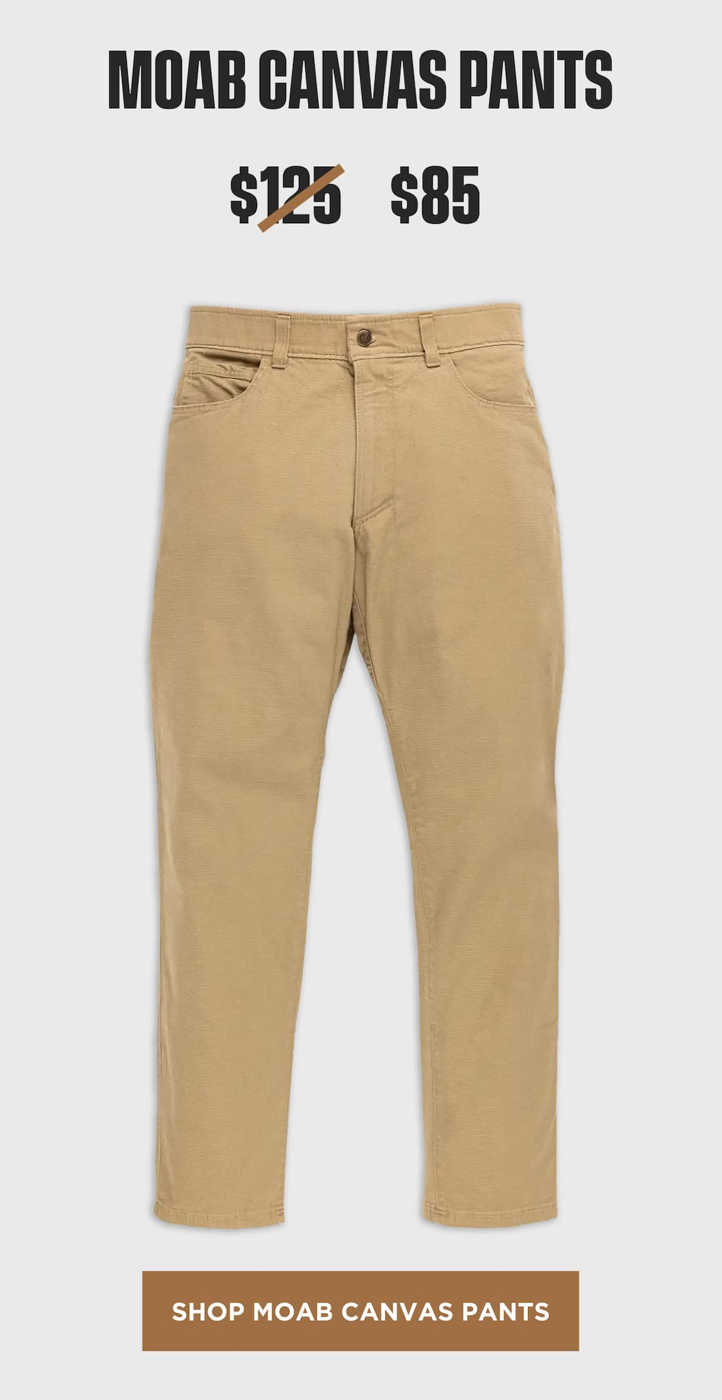 Shop MOAB Canvas Pants