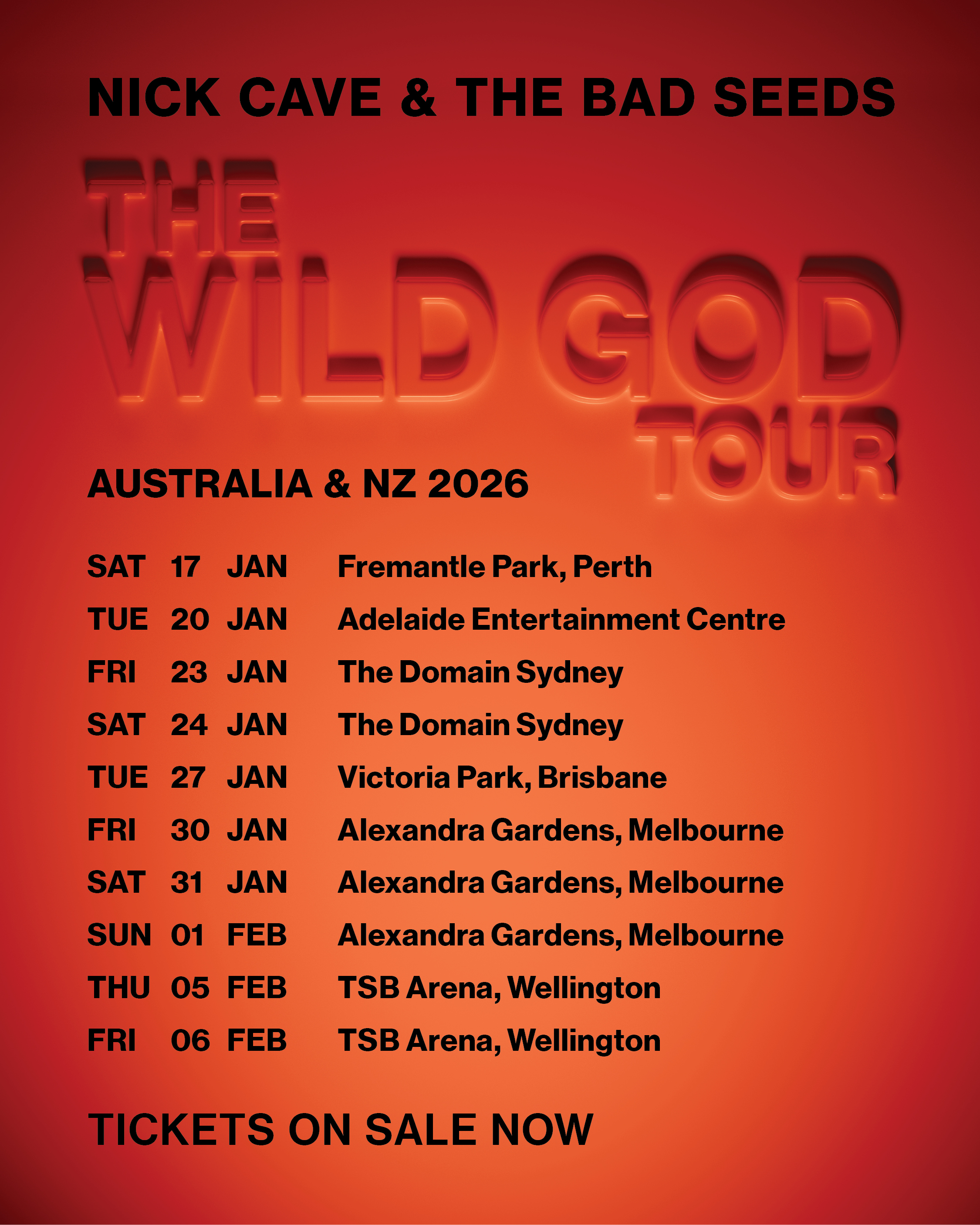 The Wild God Tour
