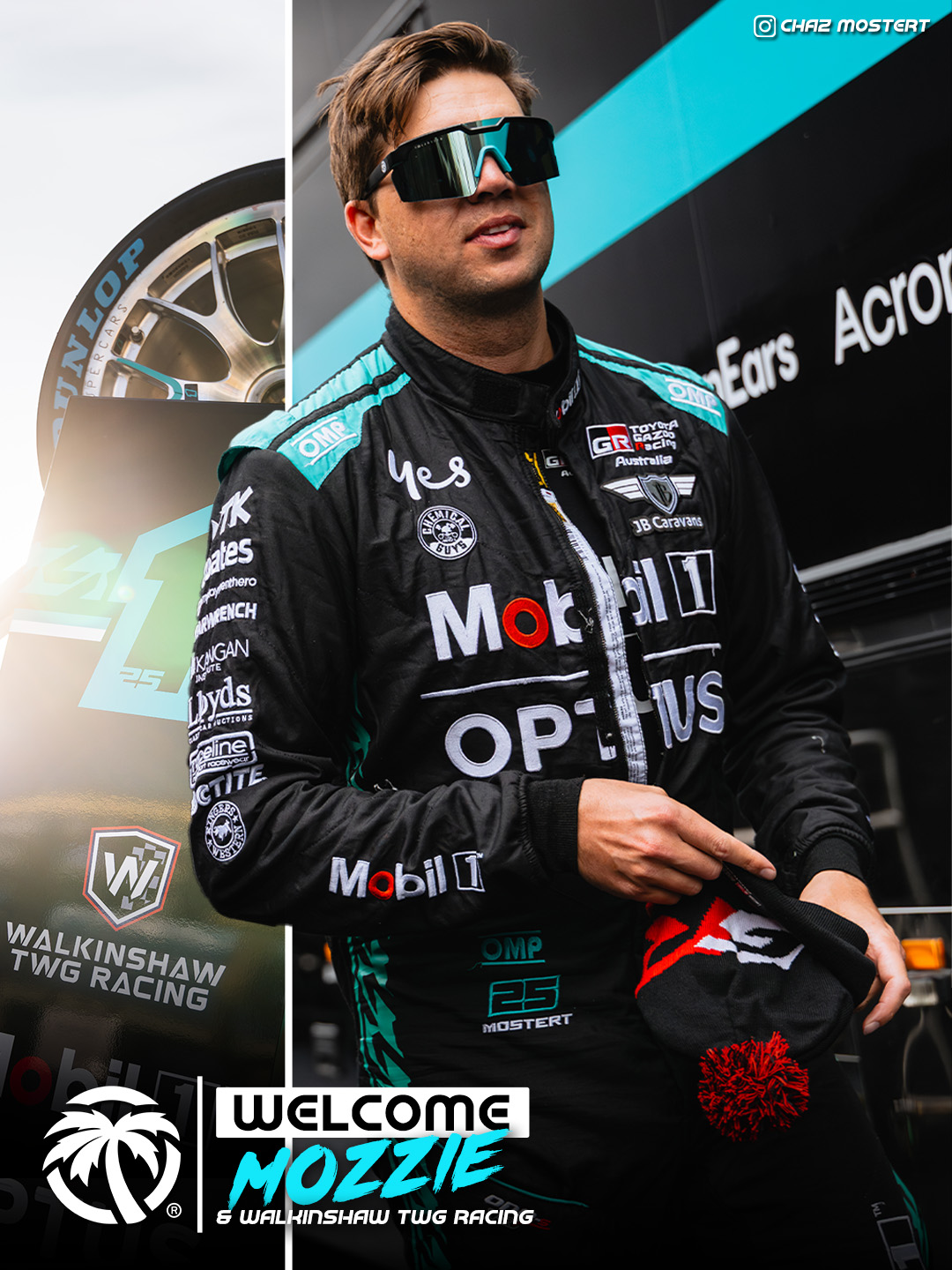 Heat Wave Signs Mozzie & TWG Racing