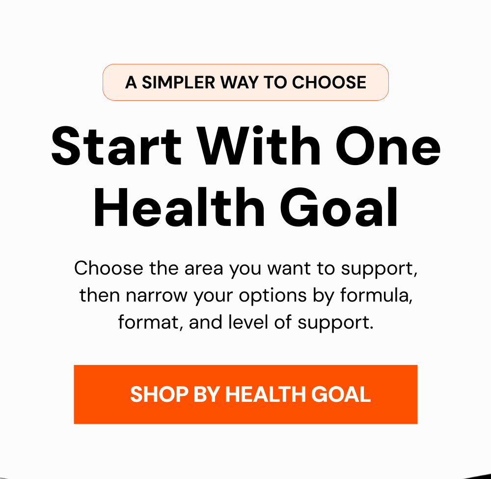 Start With One Health Goal