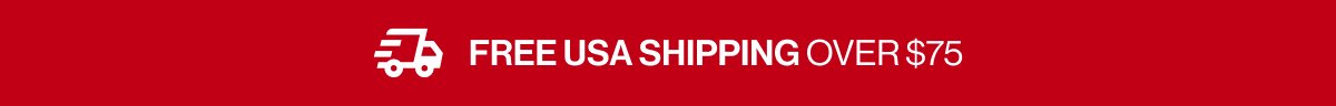 free usa shipping over $75