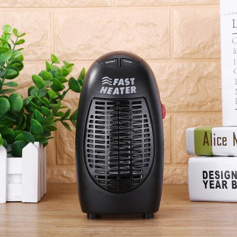 Electric heater 360 rotating plug 400W patio space heater small appliances
