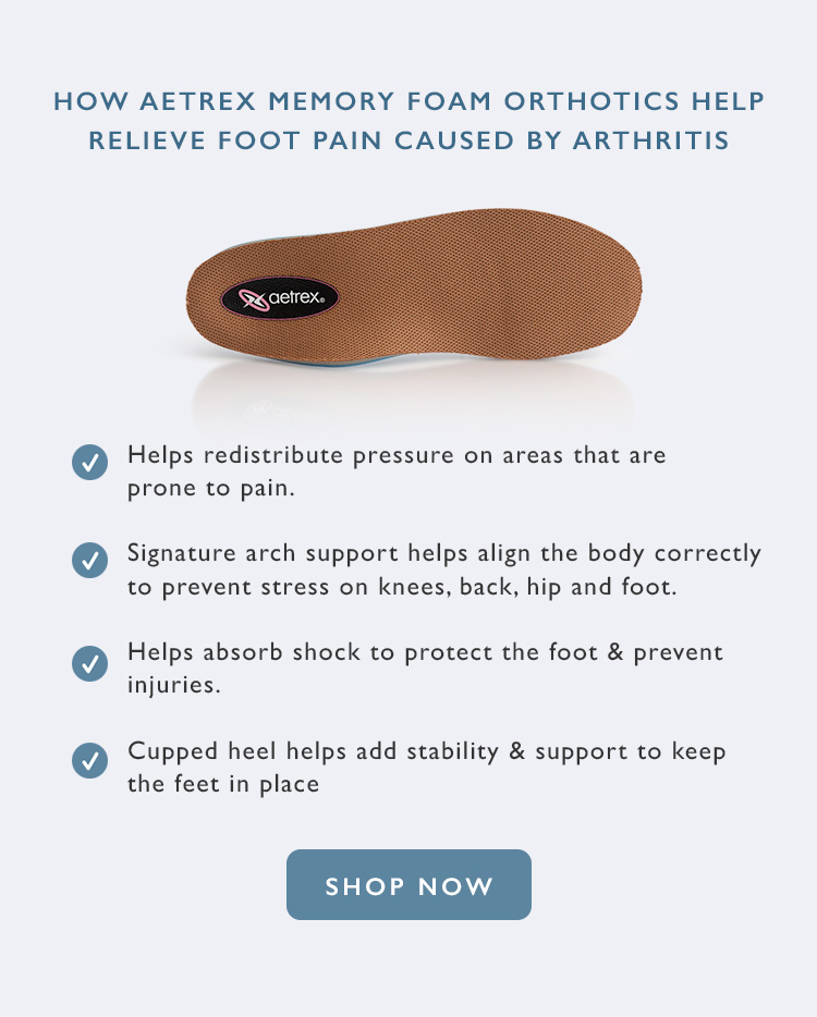 Can Orthotics Help Relieve Arthritis Symptoms? 🦶 Aetrex