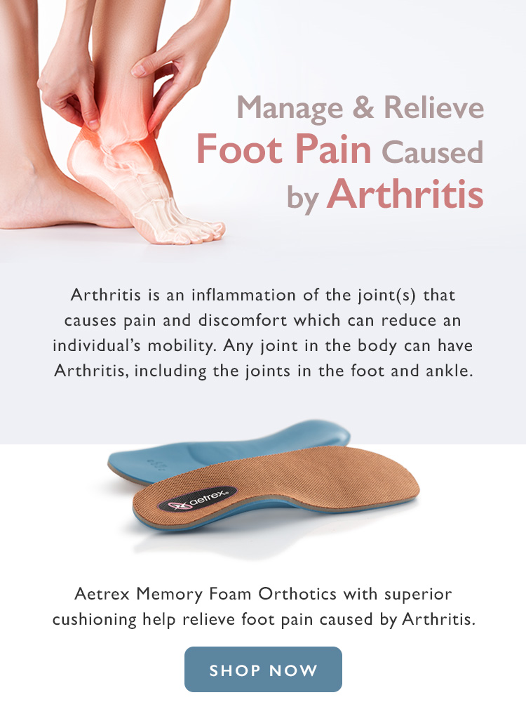 Can Orthotics Help Relieve Arthritis Symptoms? 🦶 Aetrex