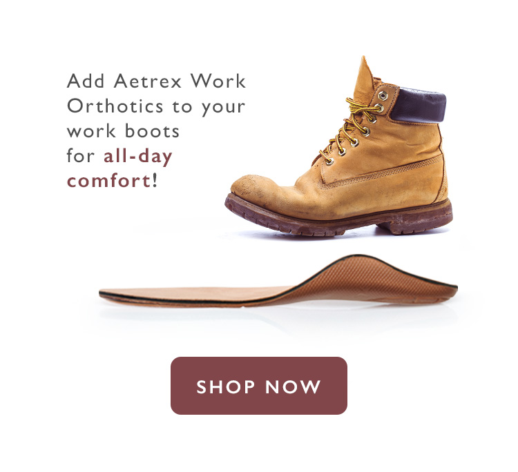 NEW ARRIVAL Try the Work Boot Orthotics For All Day Comfort 🥾 Aetrex