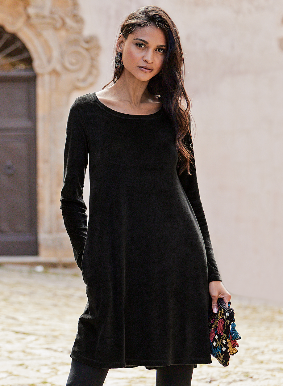 Velour Orla Dress