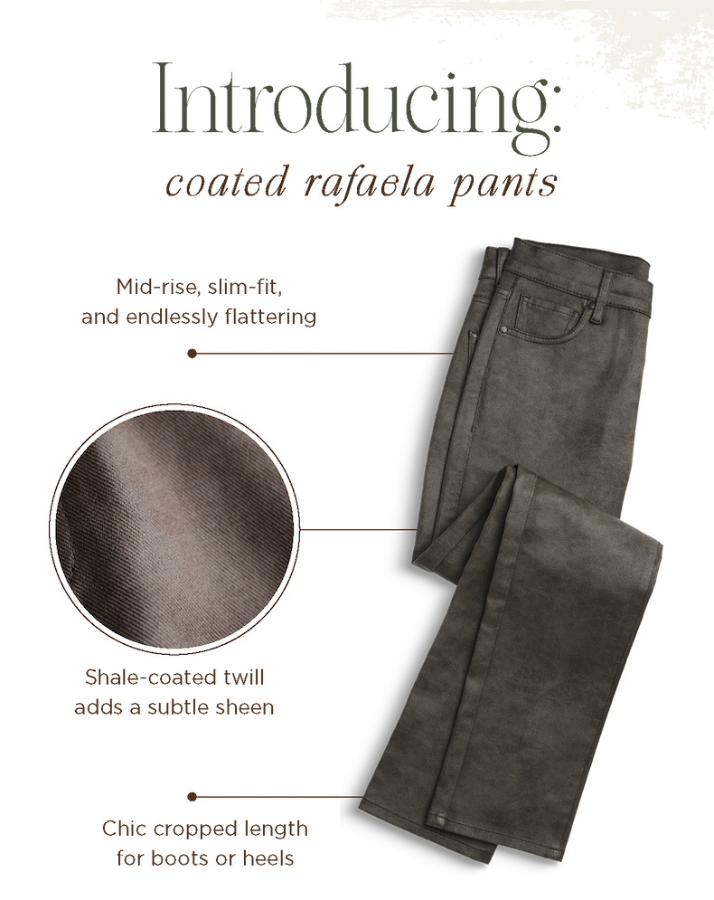 Coated Rafaela Pants