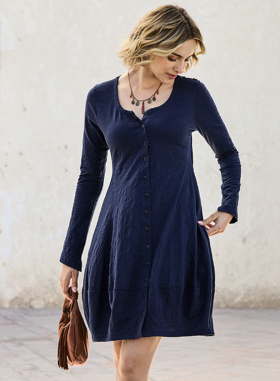Bubble Hem Dress