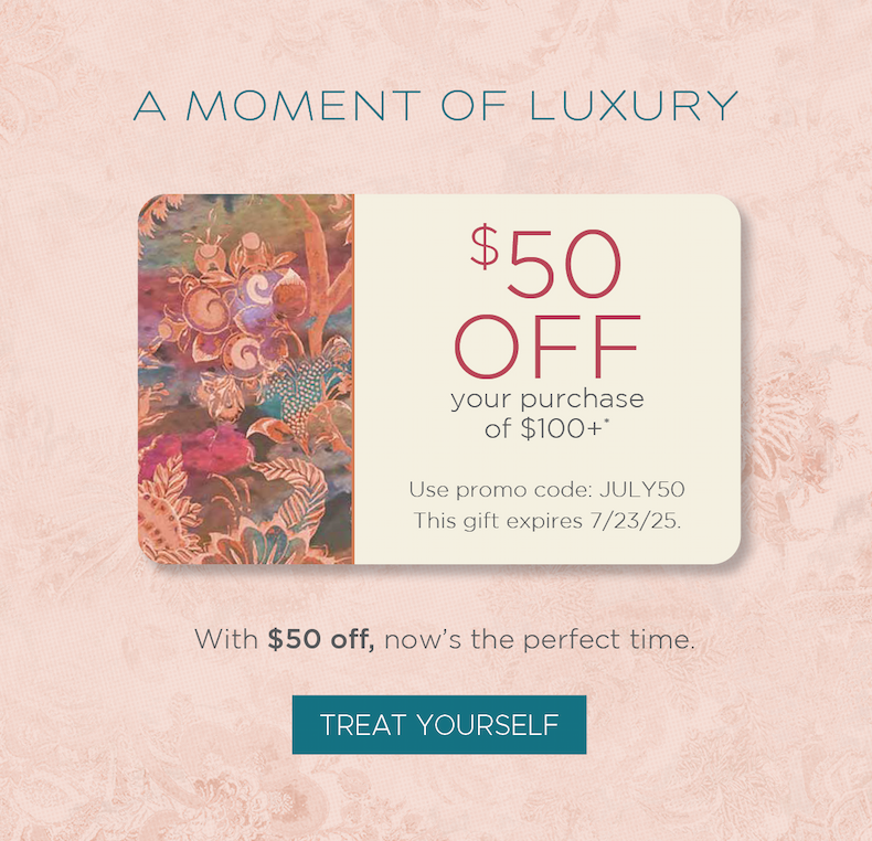 $50 off your purchase of $100+