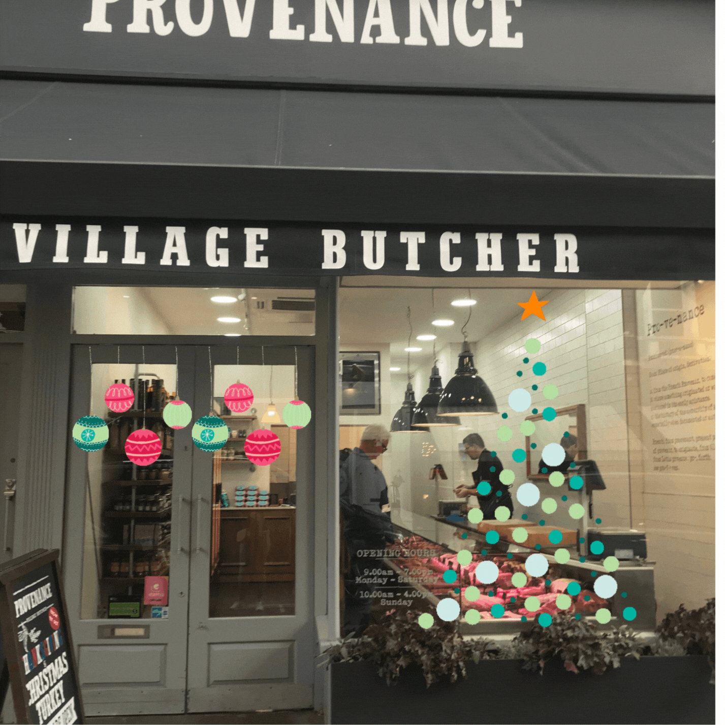 Our shops will operate special hours in the lead up to Christmas to