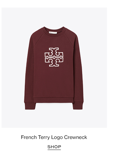 French Terry Logo Crewneck