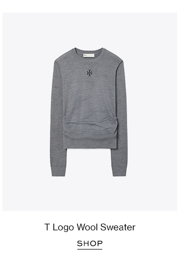 T Logo Wool Sweater