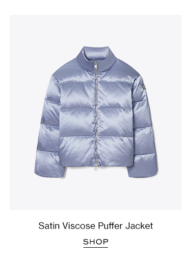 Satin Vicose Puffer Jacket