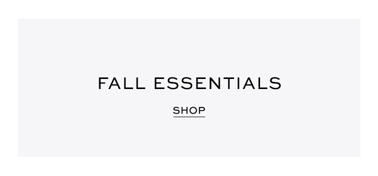 Fall Essentials