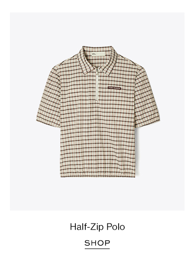 Half-Zip Polo