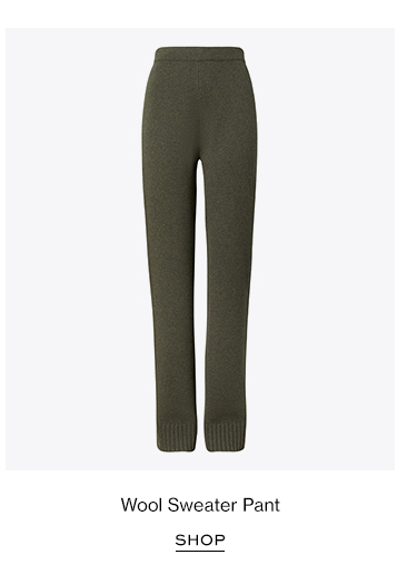 Wool Sweater Pant