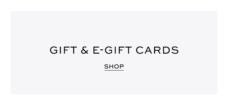 Gift & E Gift Cards