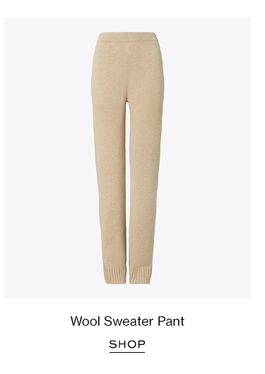 Wool Sweater Pant