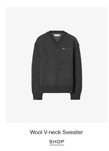 Wool V-neck Sweater