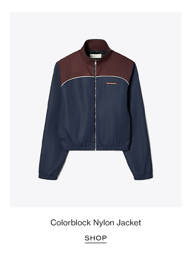 Colorblock Nylon Jacket
