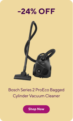 Bosch Series 2 ProEco Bagged Cylinder Vacuum Cleaner