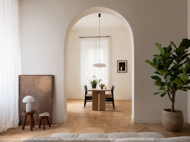 Tranquil home setting