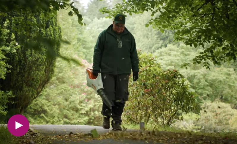 STIHL battery powered leaf-blower