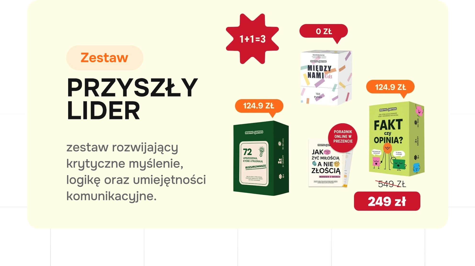 ZESTAW PRZYSZŁY LIDER