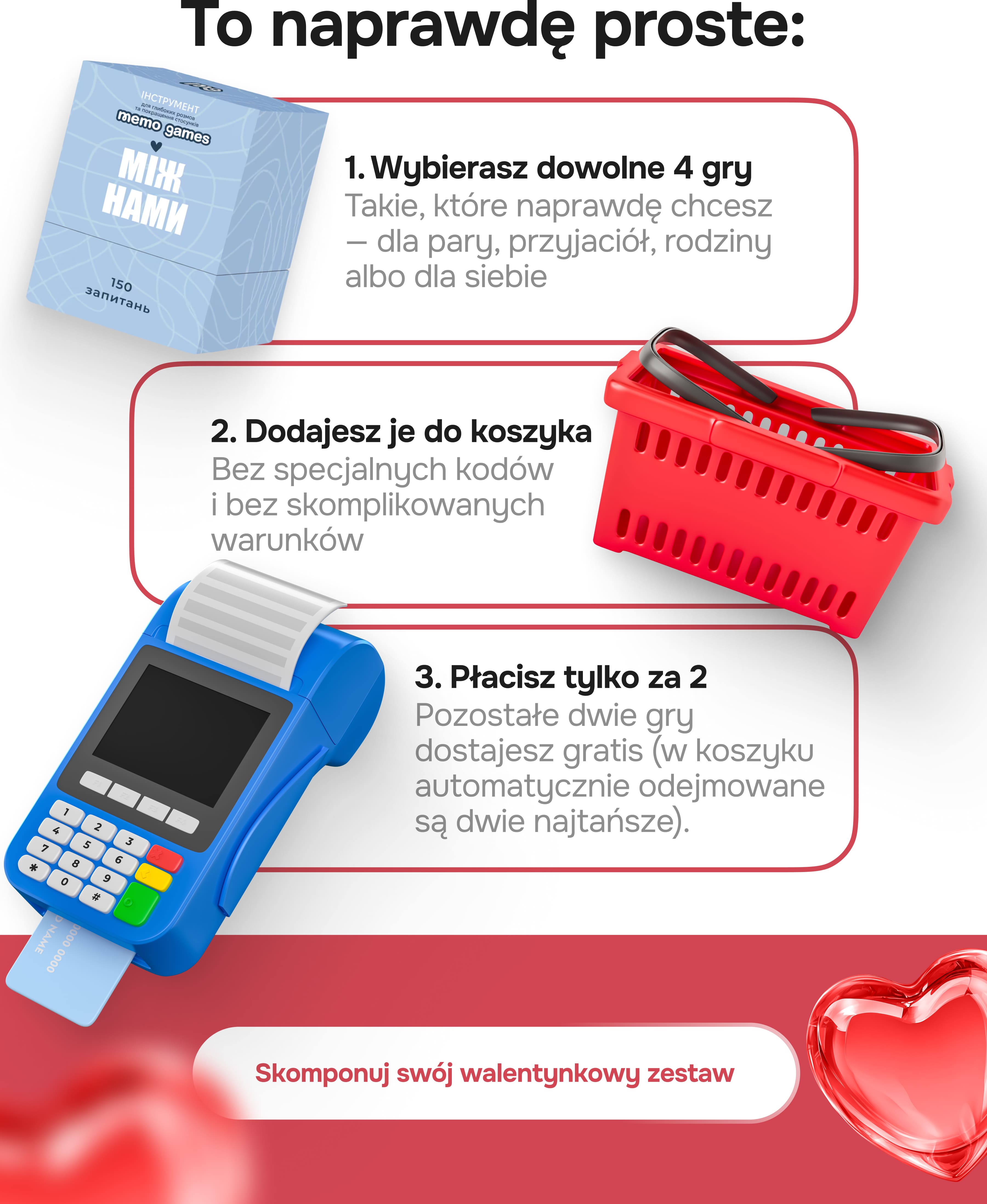 Skomponuj swój walentynkowy zestaw