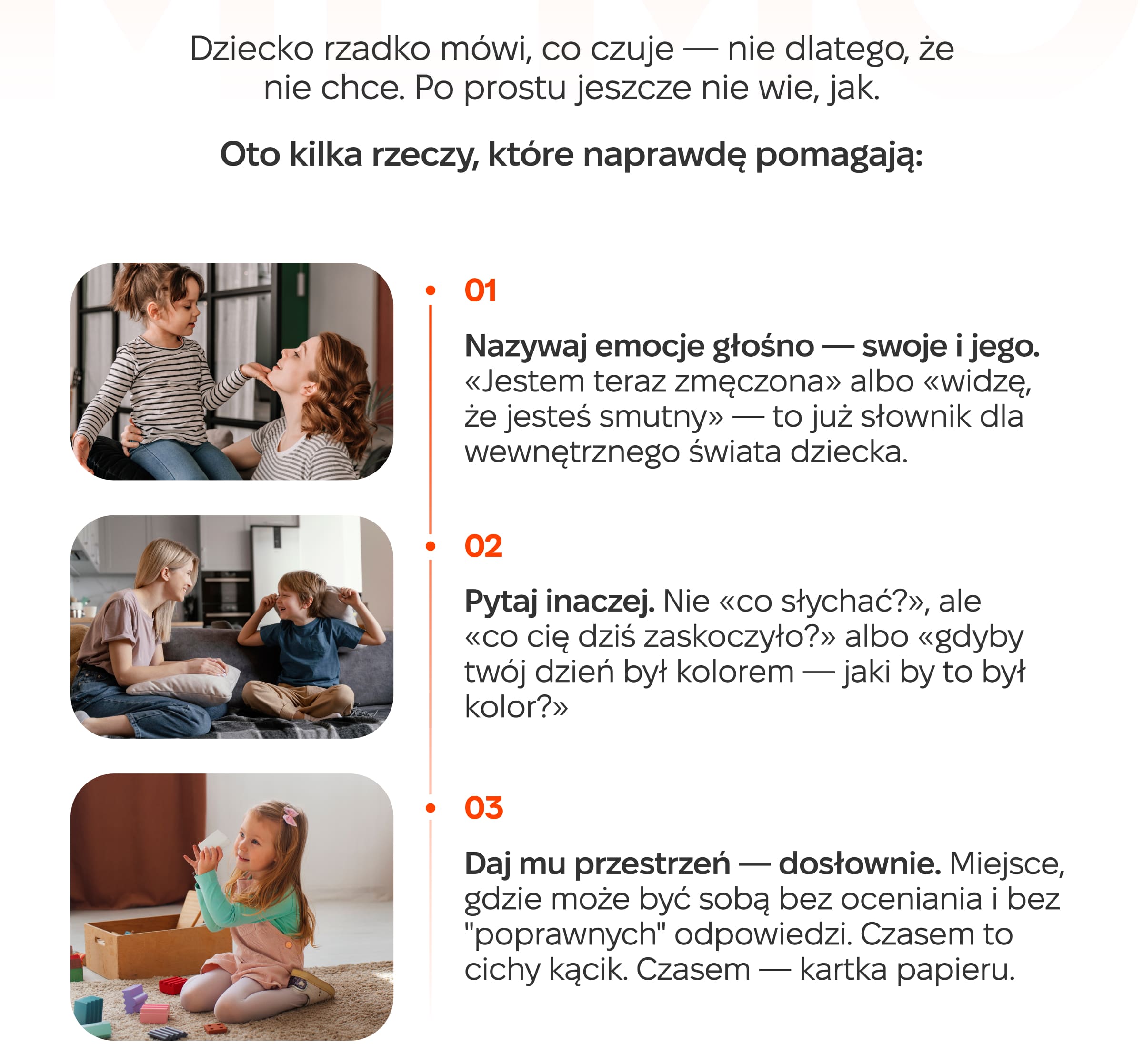 Rzeczy, które naprawdę pomagają