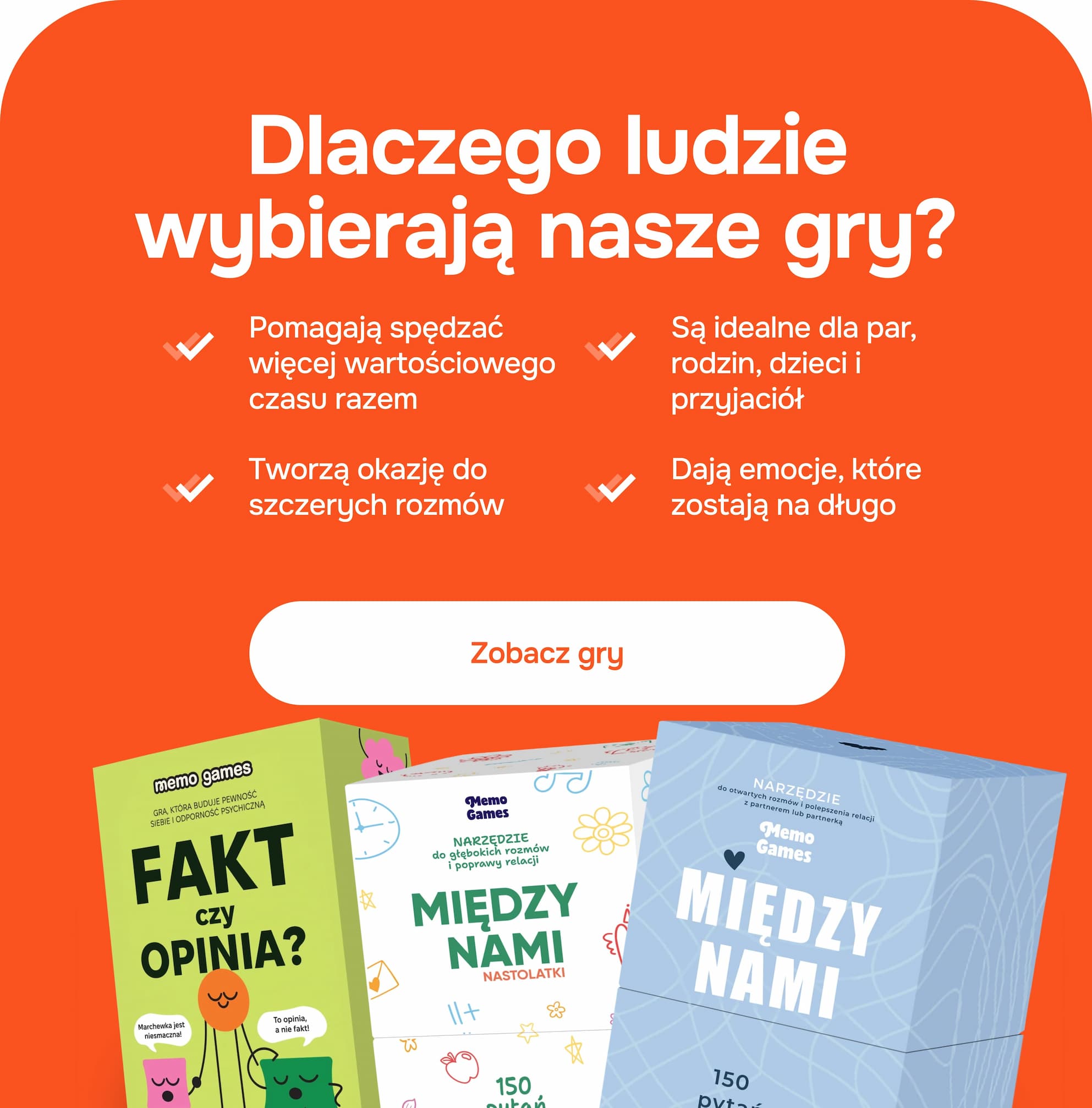 Dlaczego ludzie wybierają nasze gry?