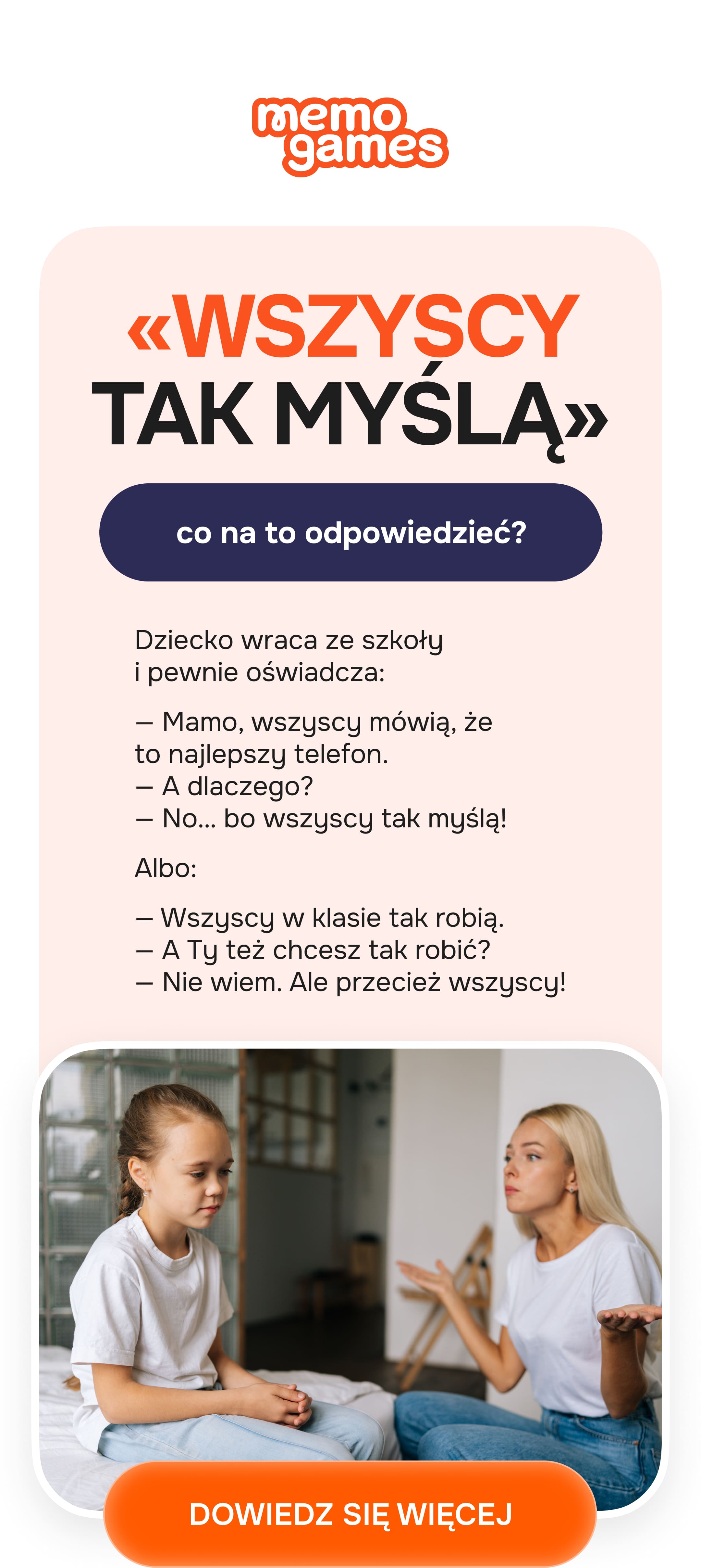 „Wszyscy tak myślą” — co na to odpowiedzieć?