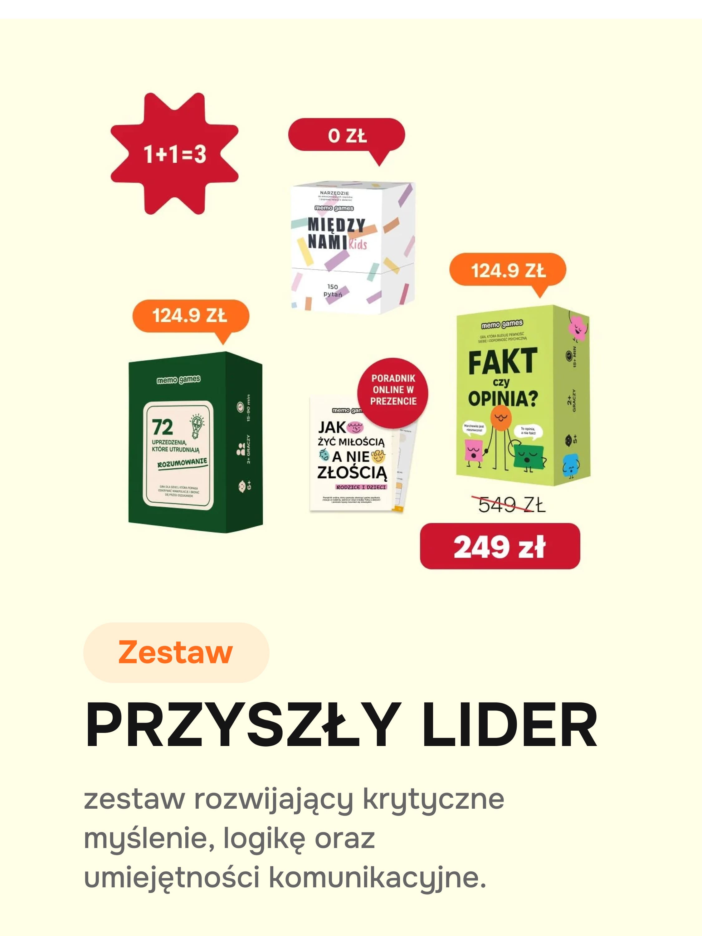 ZESTAW PRZYSZŁY LIDER