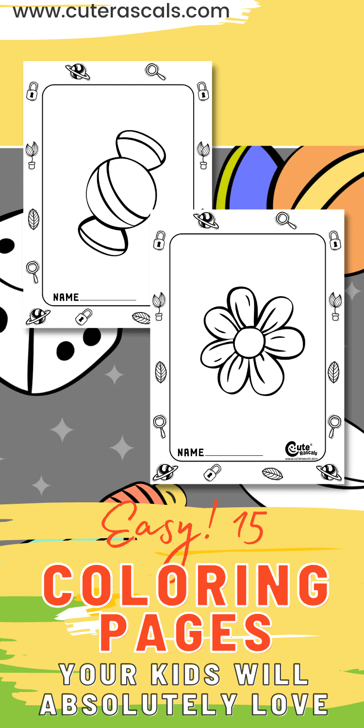 easy coloring pages your kids will absolutely love