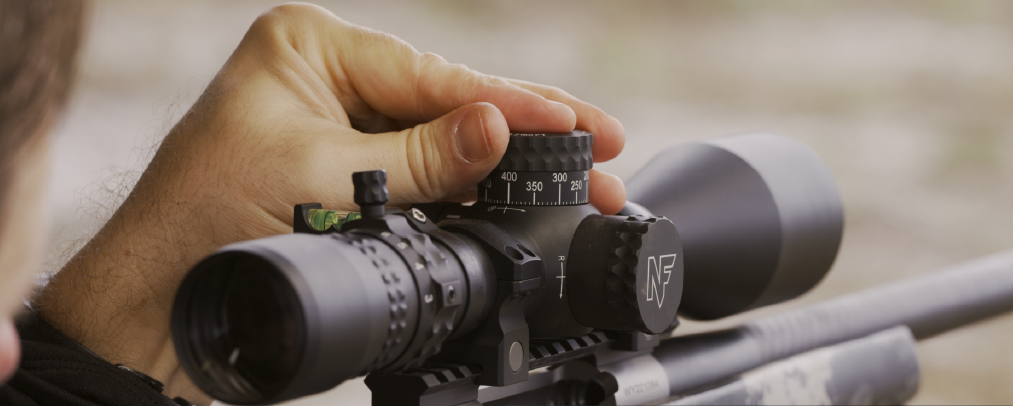 BDC Dial on the NX6&trade; 3-18x50mm