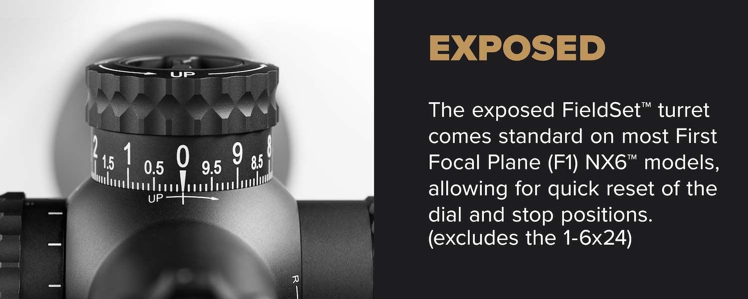 FieldSet&trade; Exposed Turret