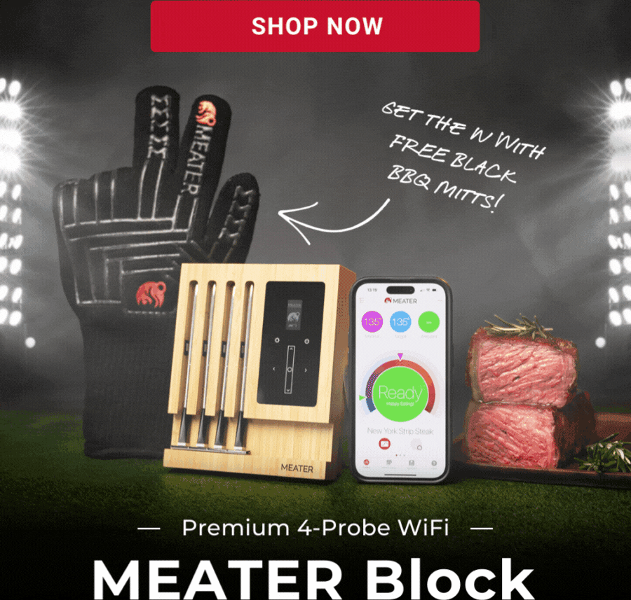 Hut, Hut, Grill With MEATER 🏈 Meater