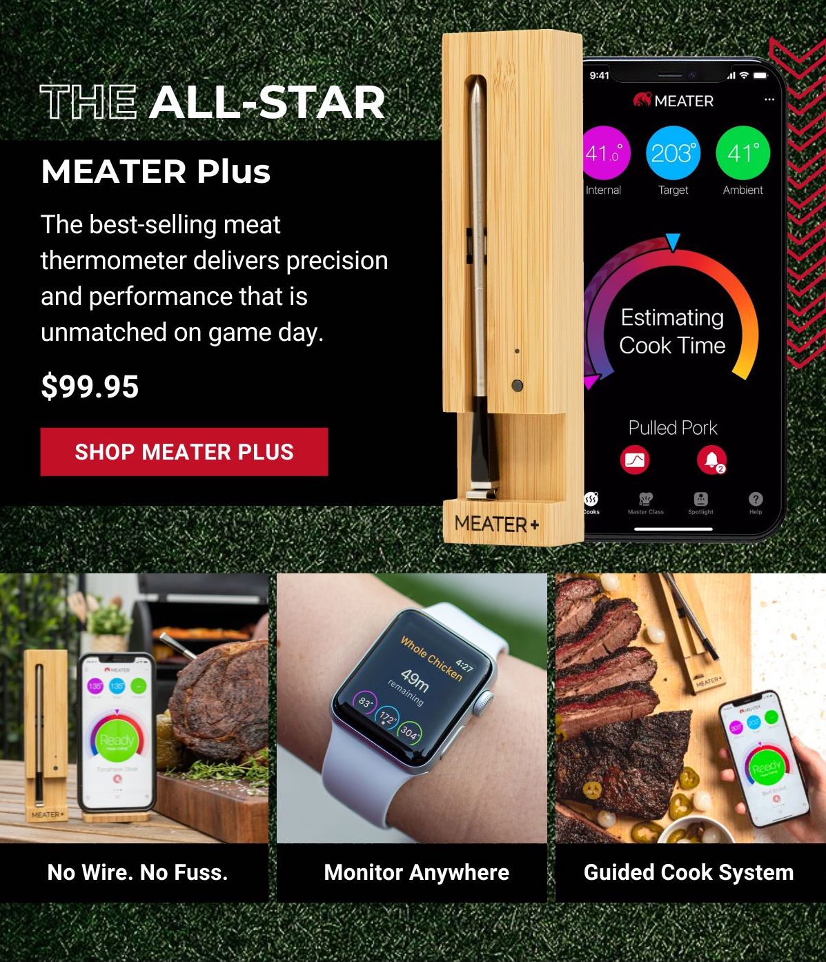 The Undefeated Tailgate Lineup 🏈 Meater