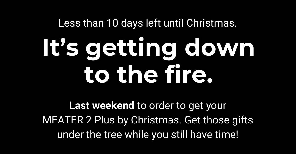 Get Your MEATER 2 Plus By Christmas Meater
