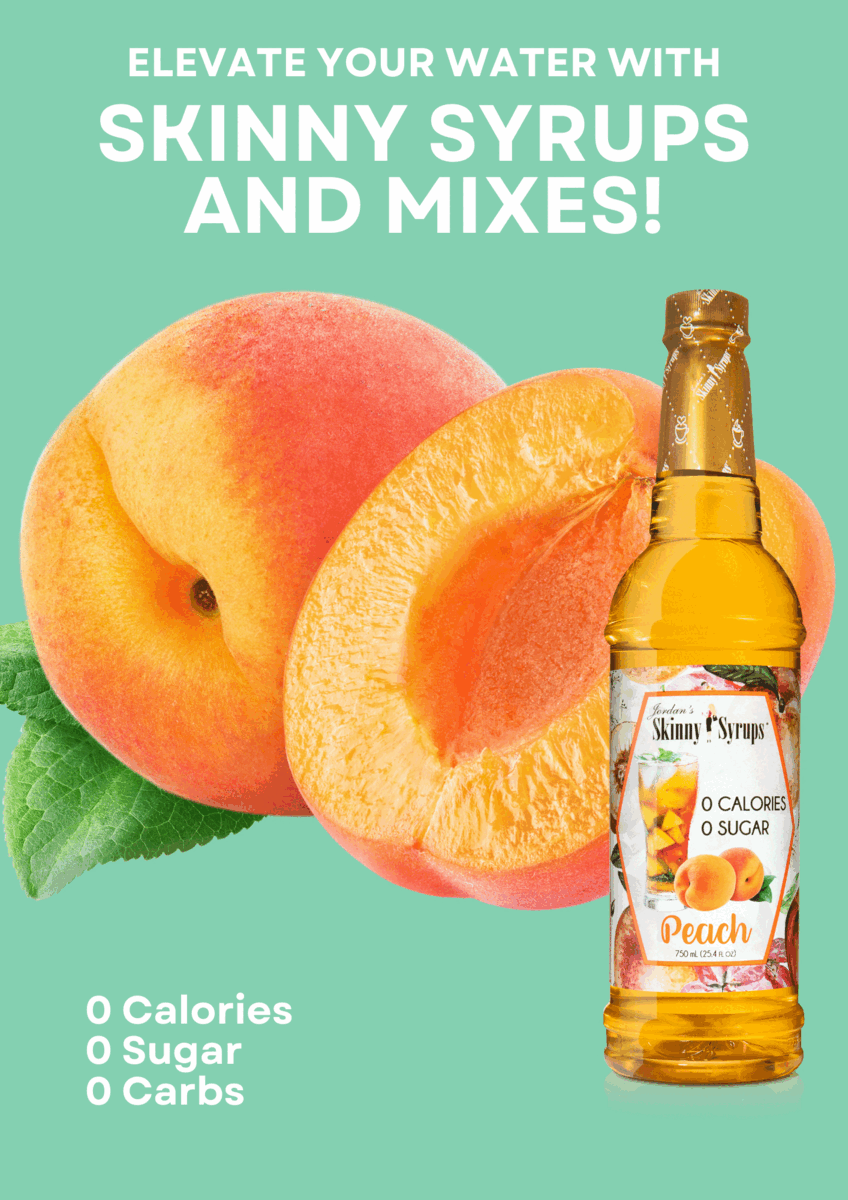 Elevate Your Water With Skinny Syrups & Mixes 💦🍓 Wisdom foods